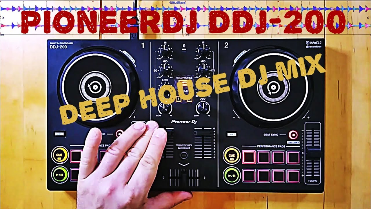 First DJ Mix with Pioneer DDJ-200 + Rekordbox: Deep House Mix 2022