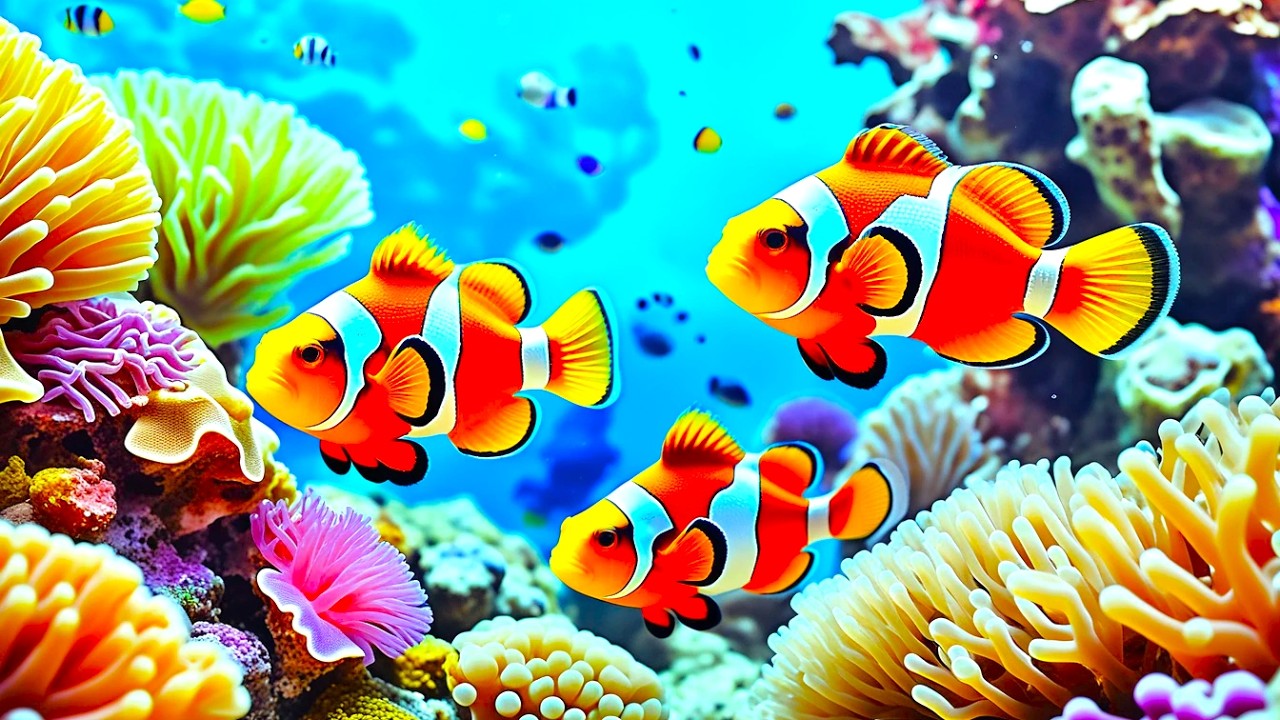 The Best 4K Aquarium - Explore the Stunning World of Sea Jellyfish and Beautiful Coral Reef Fish. #8