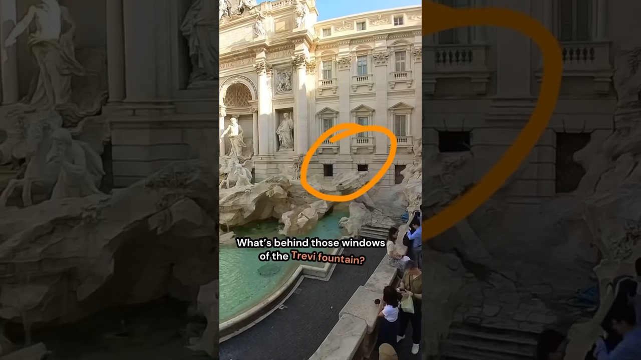 What&rsquo;s behind the Trevi Fountain in Rome?