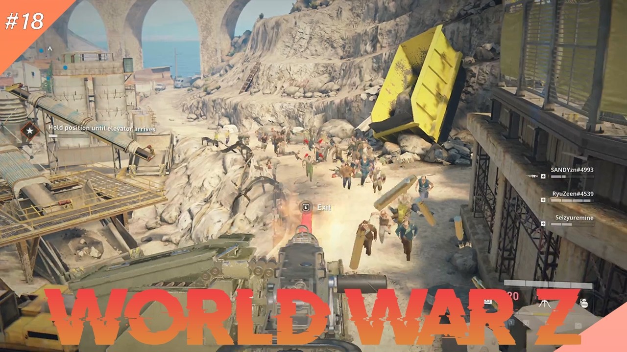 Hampir gagal lagi , zombienya ada di semua arah - World War Z Marseille [Part 4]