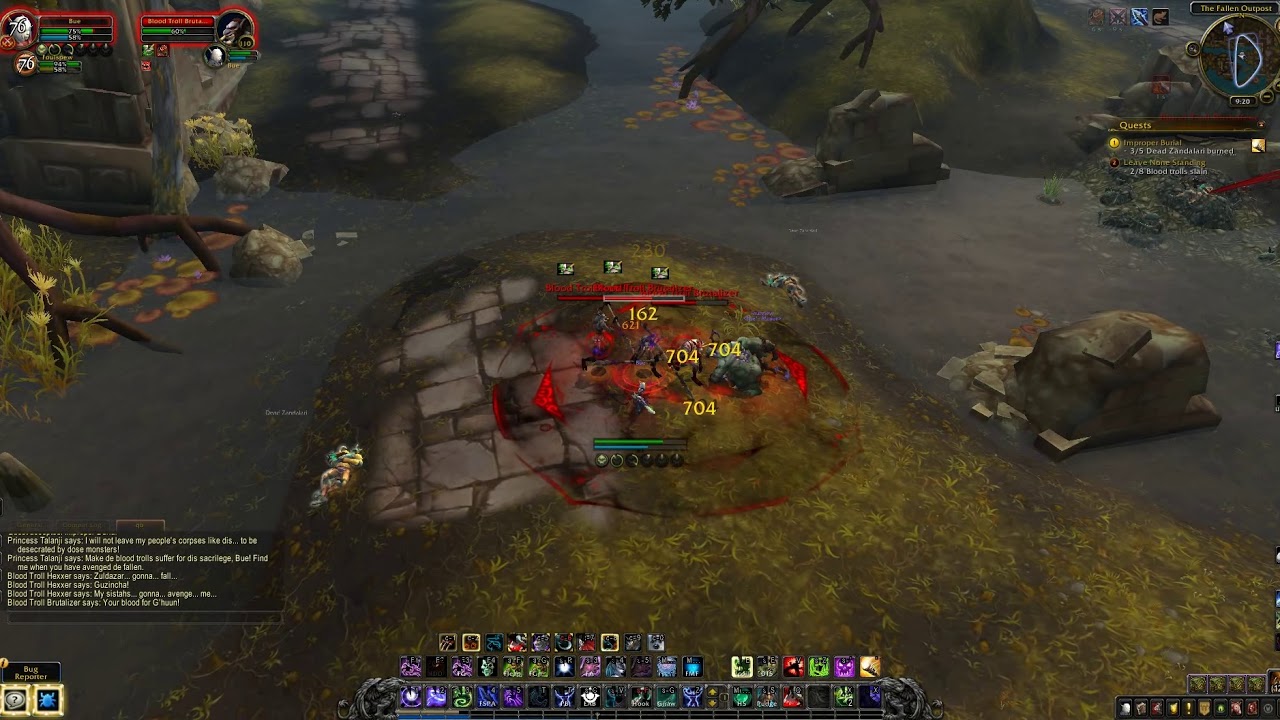 WoW quests - Leave None Standing & Improper Burial