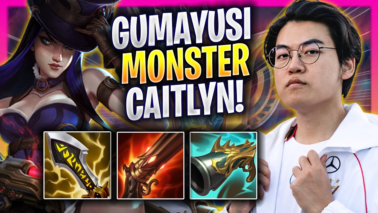 GUMAYUSI IS A MONSTER WITH CAITLYN! - T1 Gumayusi Plays Caitlyn ADC vs Ashe! | Season 2025