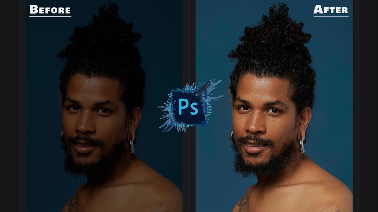 How to Fix an Underexposed Photo in Photoshop. 4K Quality.