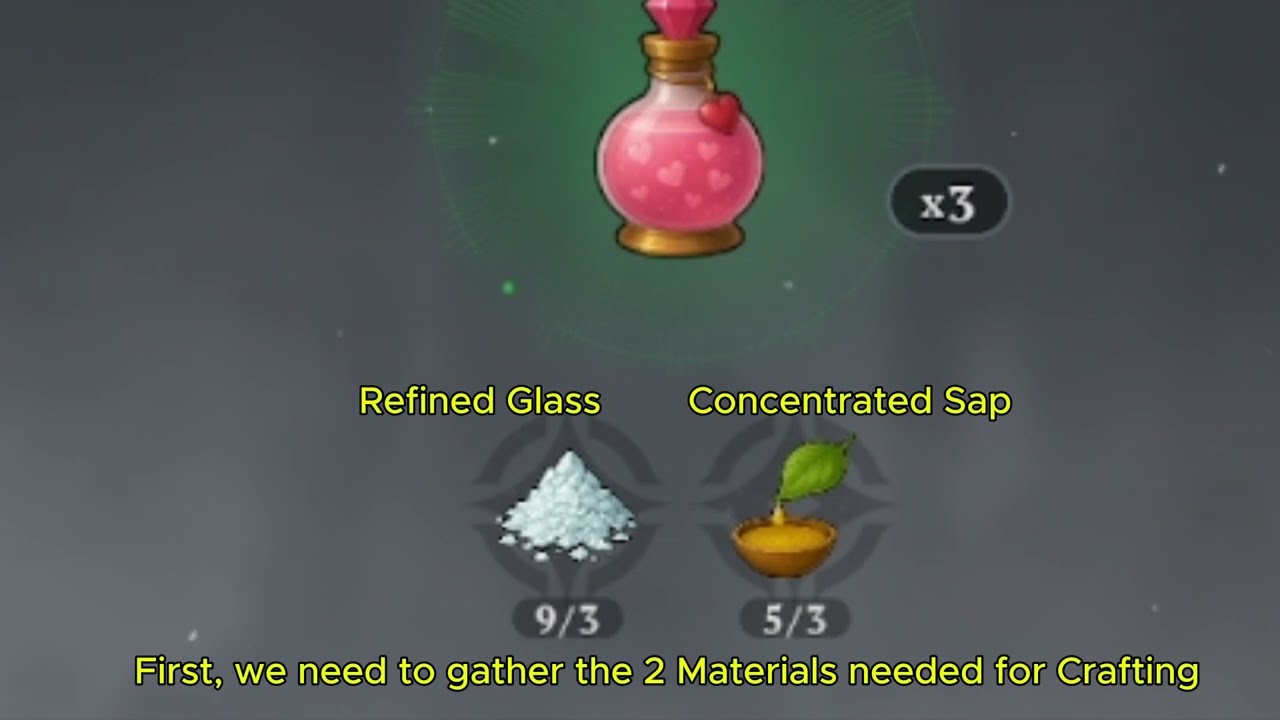 How to Craft Faint Potion of Charm | The Seven Deadly Sins: Origin