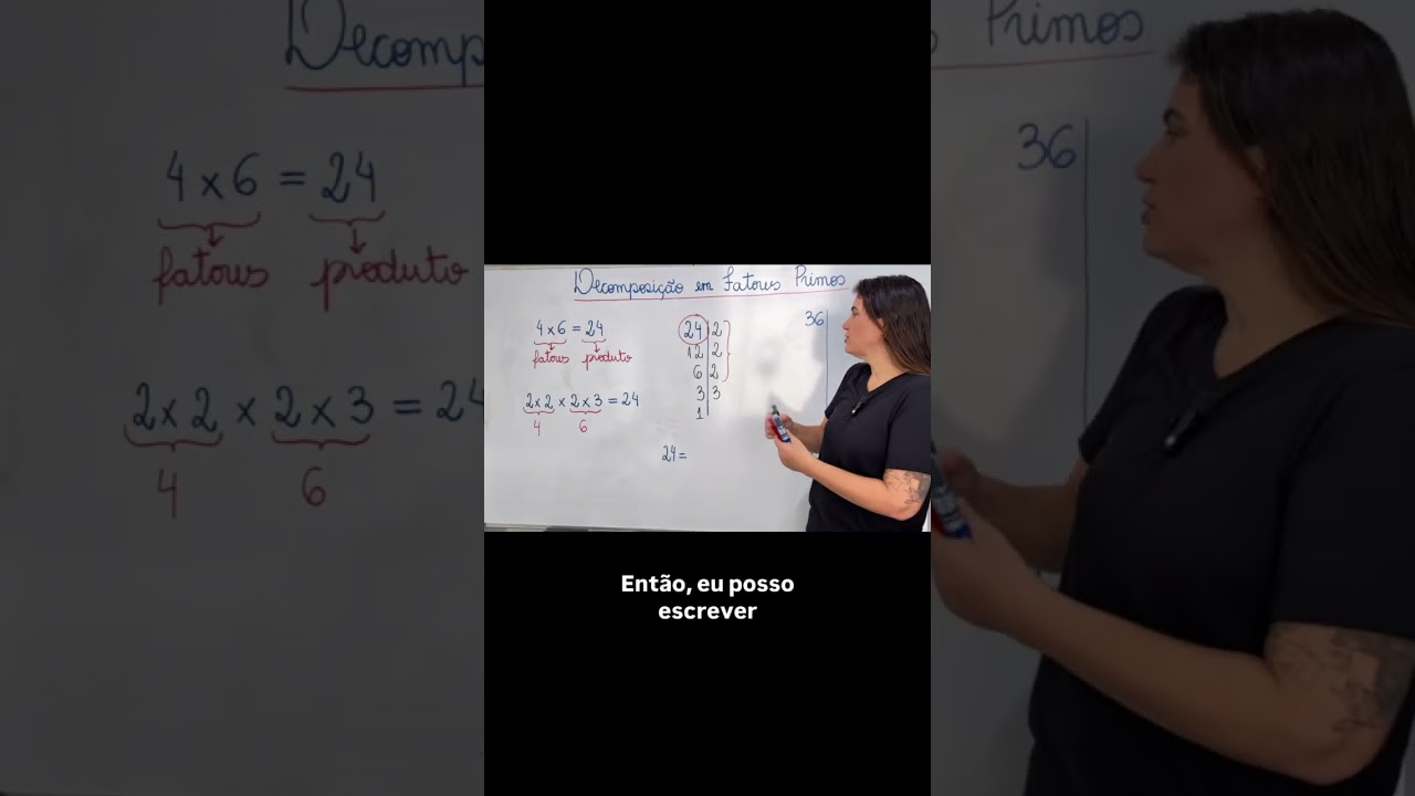 DECOMPOSIÇÃO EM FATORES PRIMOS 