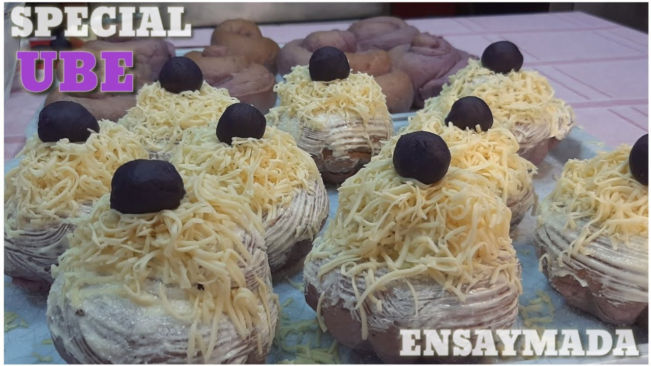 UBE ENSAYMADA ESPESYAL/ 11 PESOS EACH/ WITH COSTING NA PANG NEGOSYO AT MALAKI ANG KITAAN