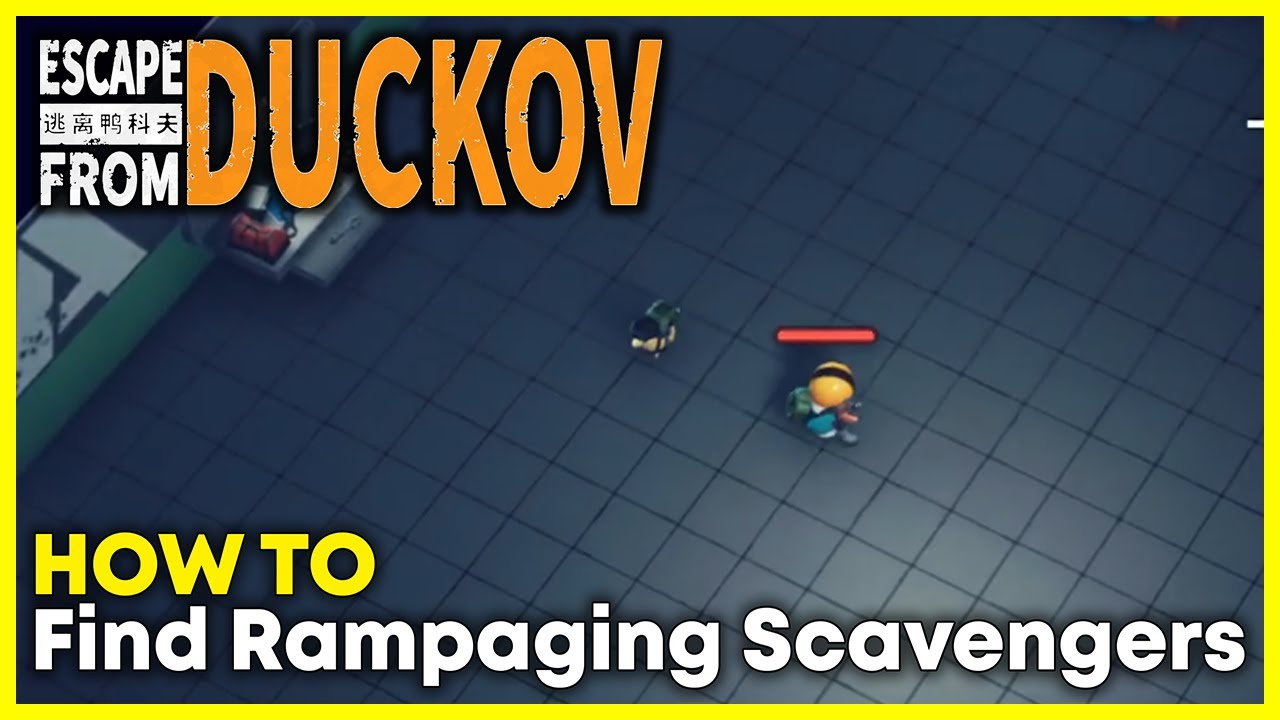 Как найти буйствующих мусорщиков в Escape From Duckov