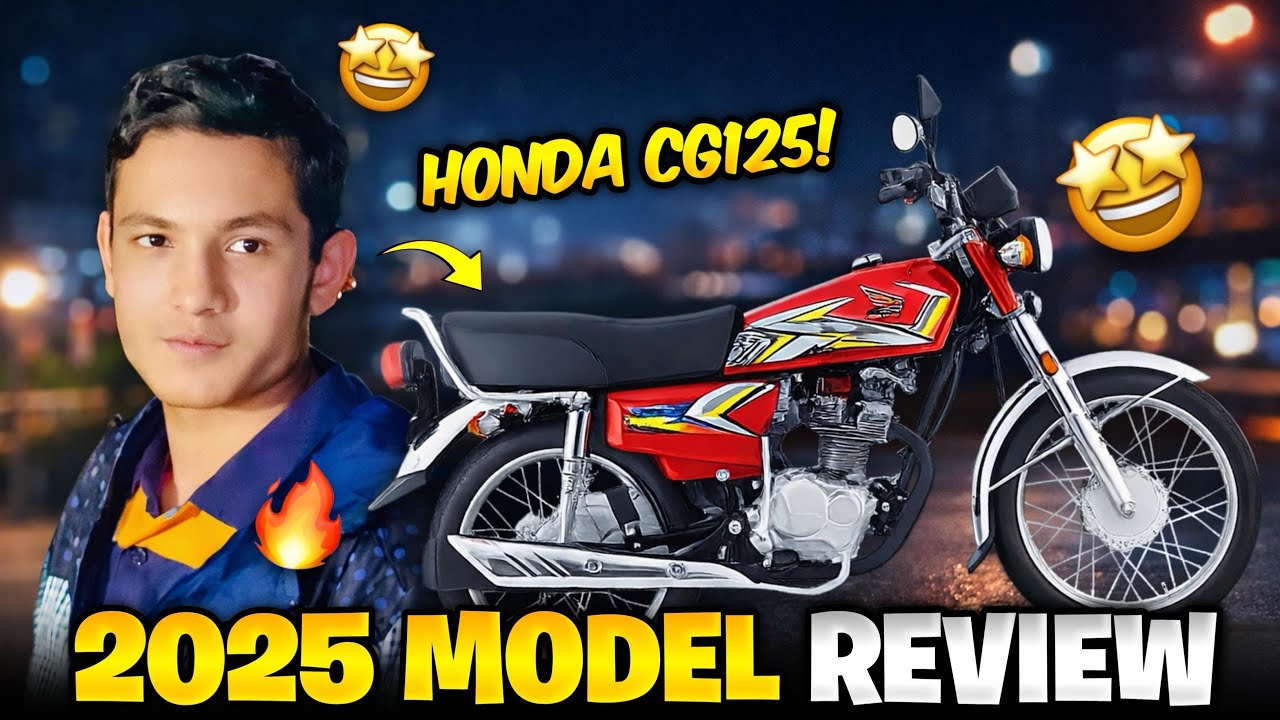 Honda CG125 2025 model Review 🥷khurram ny chez khila di 😂😅comming 🔜 surprise 😮 