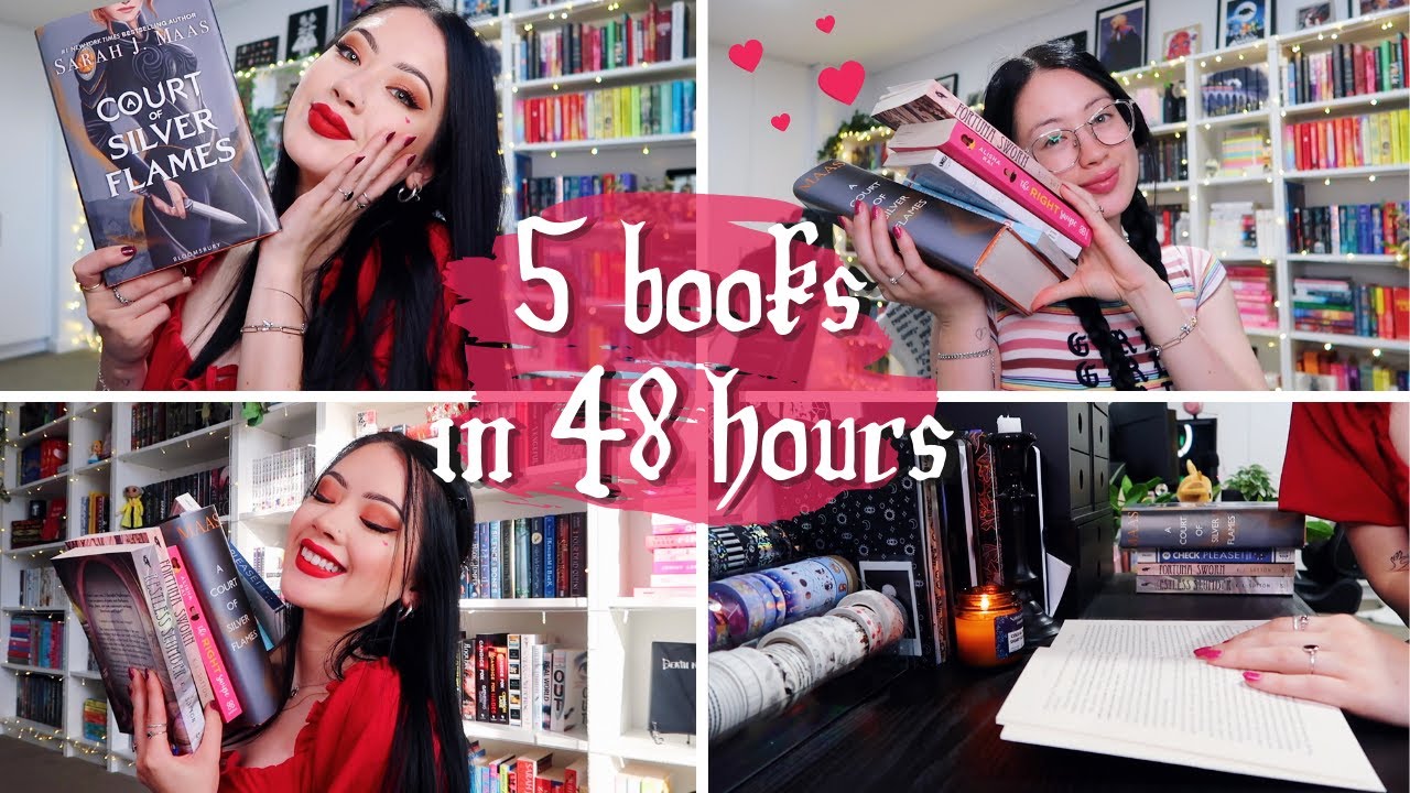 reading 5 romance books in 48 hours 💗 48 HOUR ROMANCE READATHON
