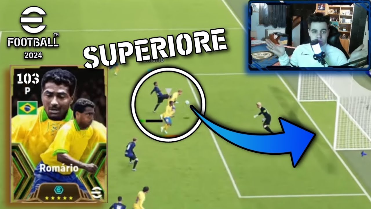ROMARIO EPICO è SEMPLICEMENTE di un’ALTRA CATEGORIA‼️ - eFootball 2024 Ita