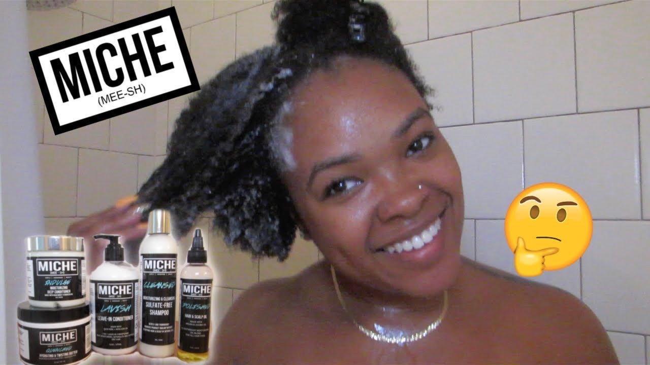 I Finally Tried Miche Beauty For My Wash Day!! | 4C Natural Hair