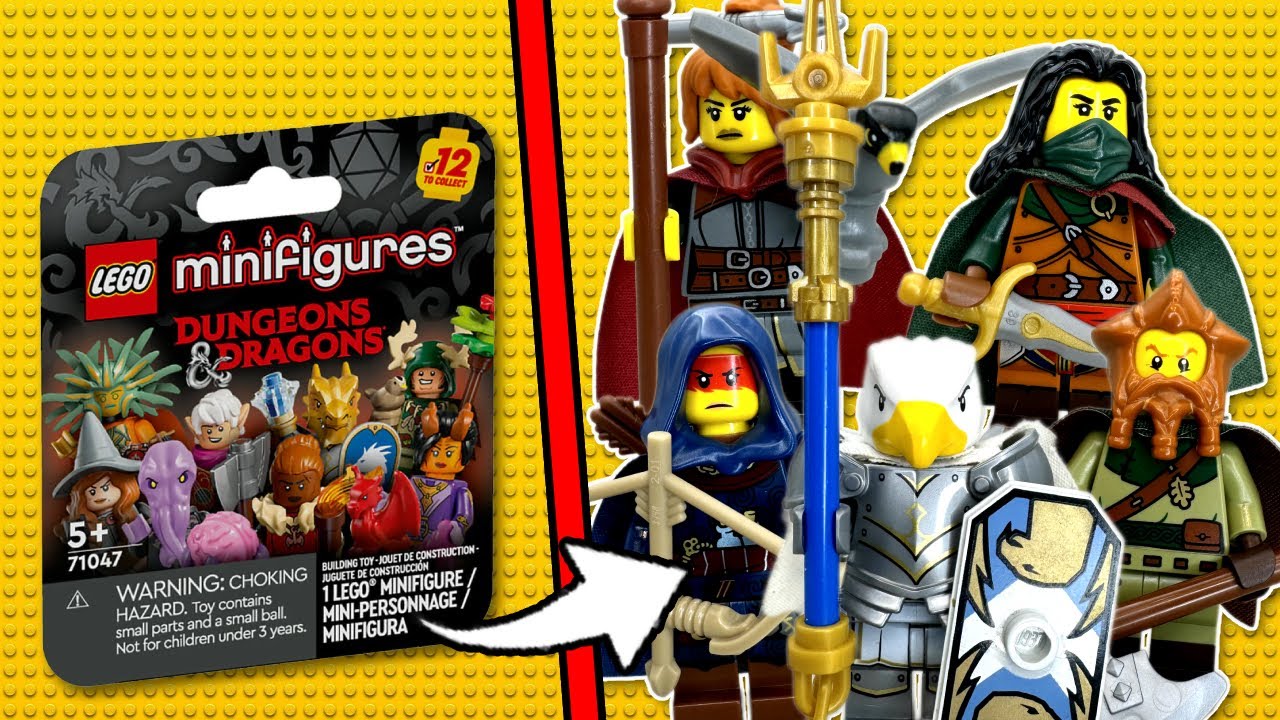 14 More Ideas To Customize Your Lego Dungeons and Dragons Minifigures