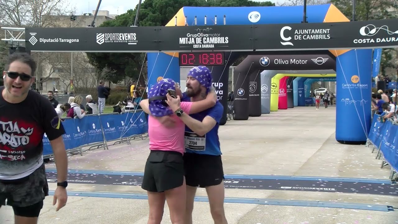 Arribada 2h 15 fins a 2h 20 Mitja de Cambrils 2026
