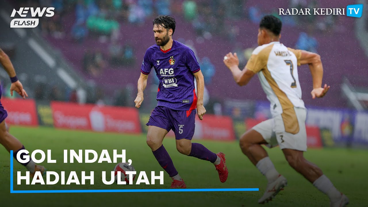 Gol Indah Hadiah Ultah, Jon Toral Sukses Membawa Persik Kediri Menang