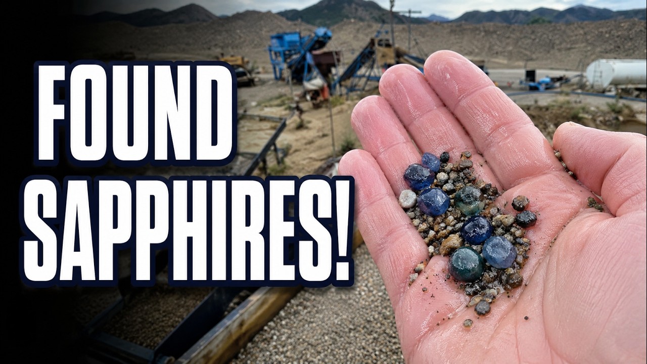 Sapphire || Blue Jewel Mine, El Dorado Bar, Helena, Montana, USA || Rockhounding