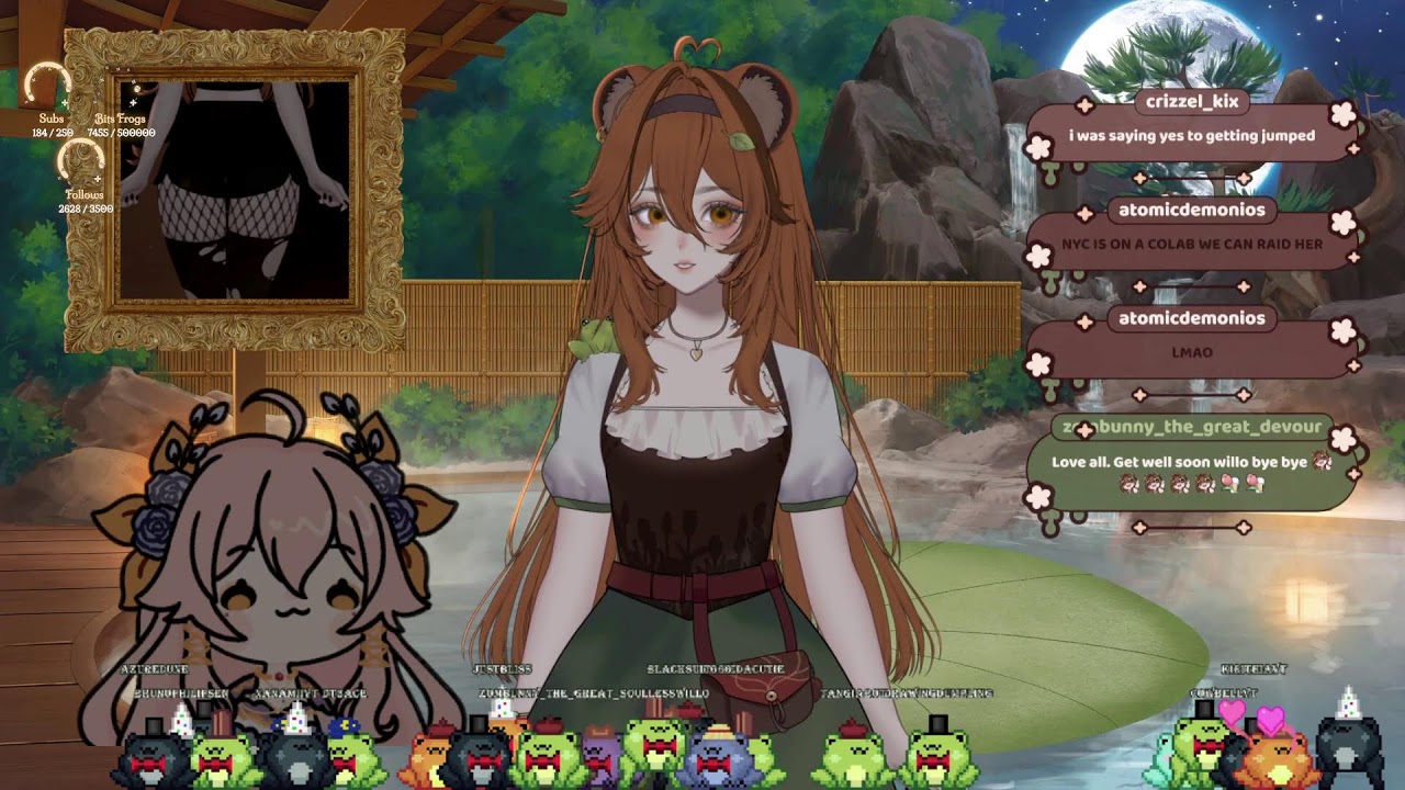 Your Oshi has a cold so She is sniffling all stream collab  | vtuber | tanuki | Hang with me | 18+