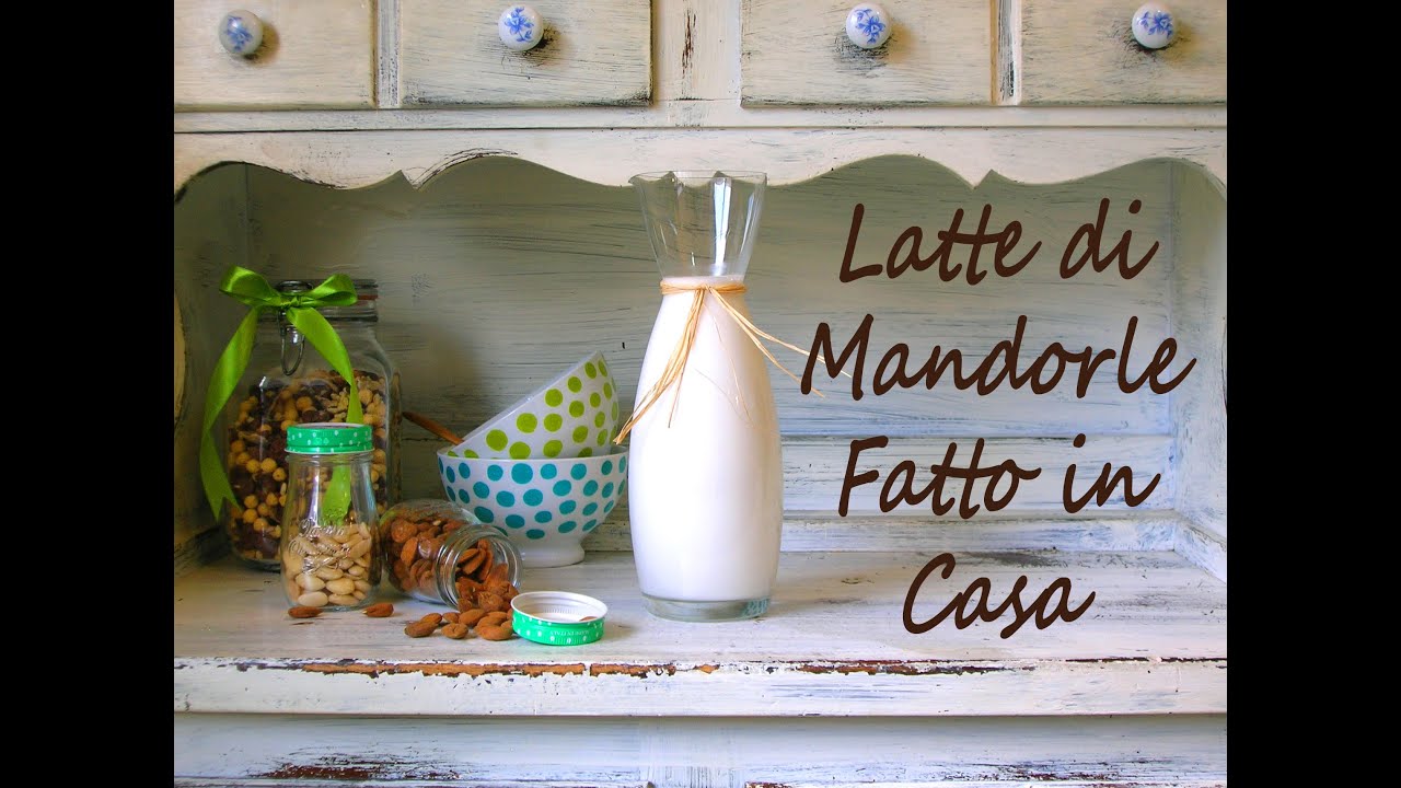 Latte di Mandorla Fatto in Casa