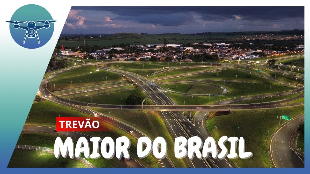 Maior trevo rodoviário do Brasil - Trevão de Ribeirão Preto!