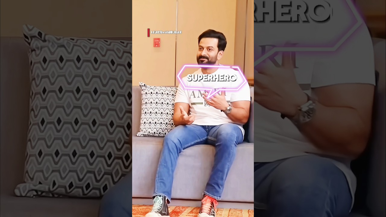 PRITHVIRAJ🔥☺️ Spoke On Batman- The Dark Knight | PRITHVIRAJ Sukumaran Interview #batman