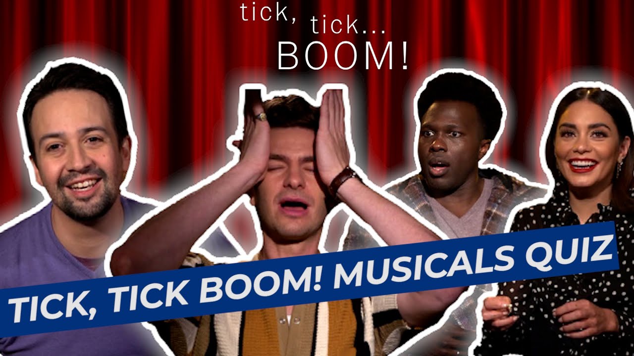 Andrew Garfield Hilariously FAILS Musical Quiz 😂| Tick, Tick...Boom!
