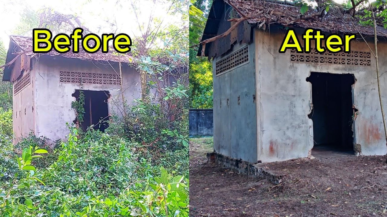 Full Transformation! Abandoned House Cleared & Overgrown Grass Cut — Shocking Results