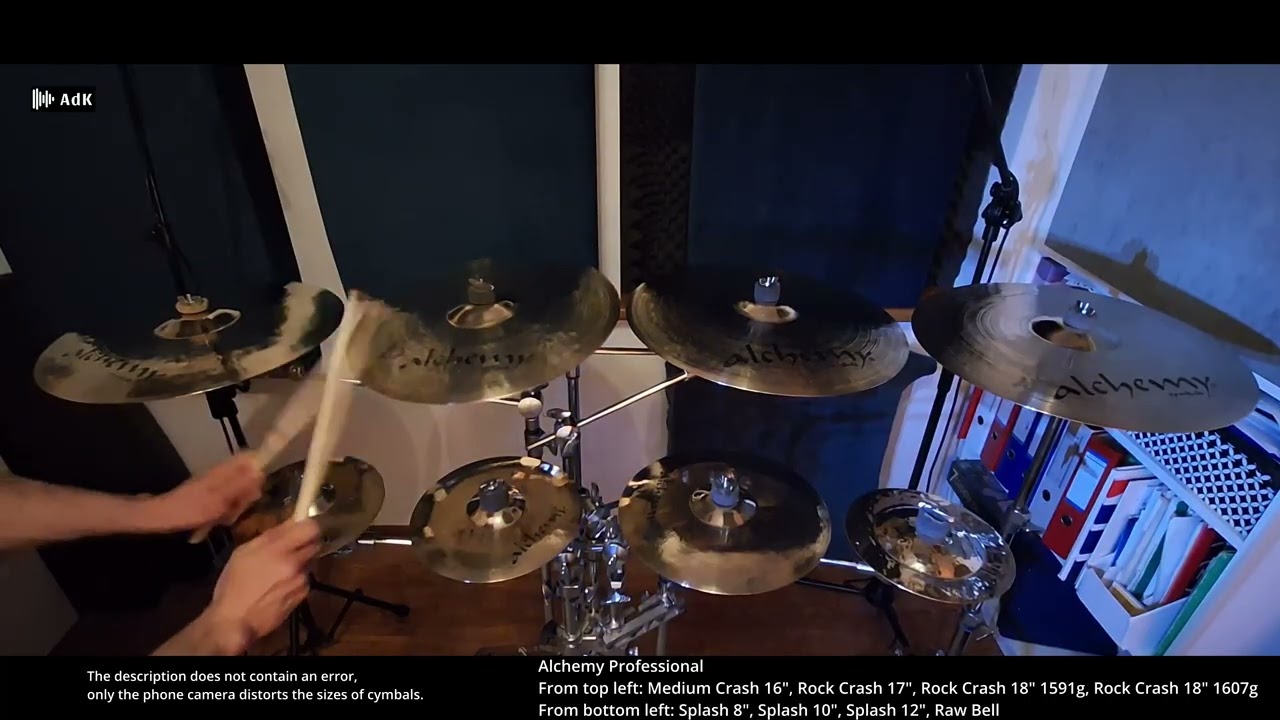 Alchemy Professional Medium Crash 16