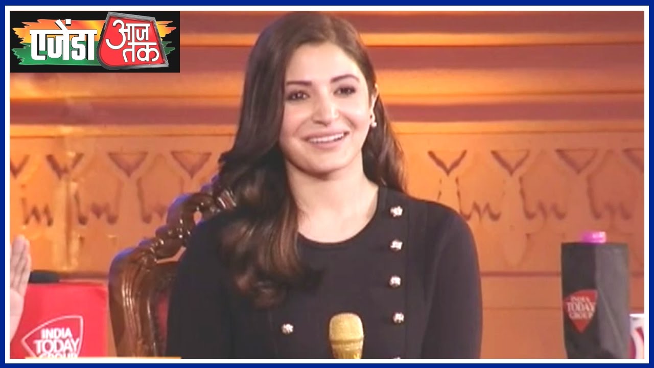 Agenda Aaj Tak: Anushka Sharma Says I friendzone Men Very Quickly