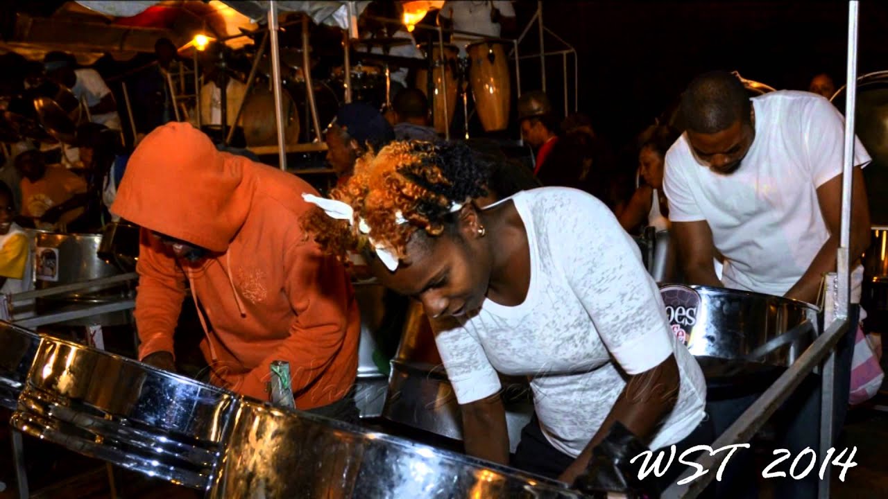 2014 NY Panorama Champion D'Radoes Steel Orchestra - Spankin’ - Basement Panyard Recording