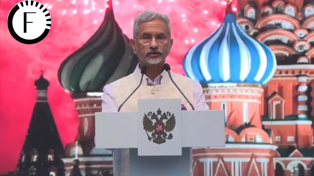 India's EAM at 80th anniversary celebrations of Victory Day at Embassy of Russia,  New Delhi