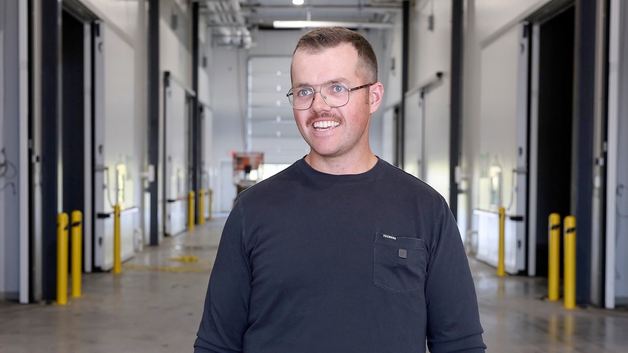Tom Coene, a young grower from Ontario, New York