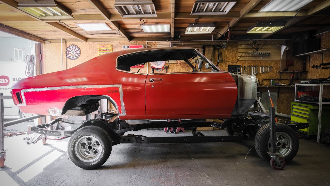 ТАЧКА ВИН ДИЗЕЛЯ ИЗ ФОРСАЖА CHEVROLET CHEVELLE РЕСТАВРАЦИЯ РАМЫ И КУЗОВА