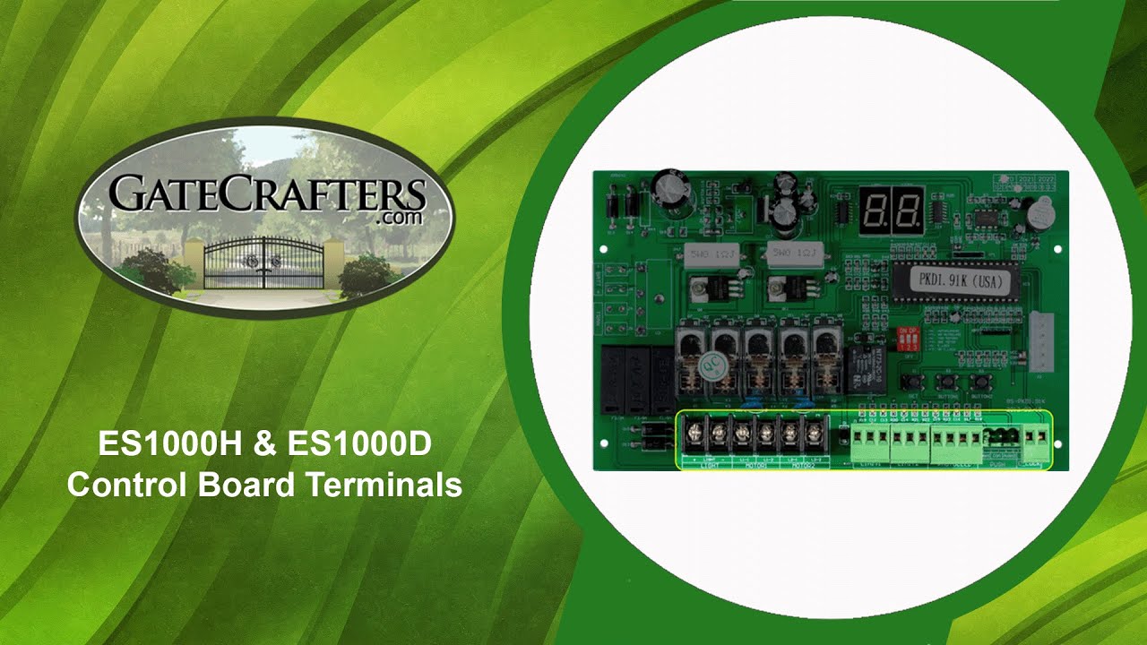How To Understand Estate Swing ES1000H & ES1000D Control Boards