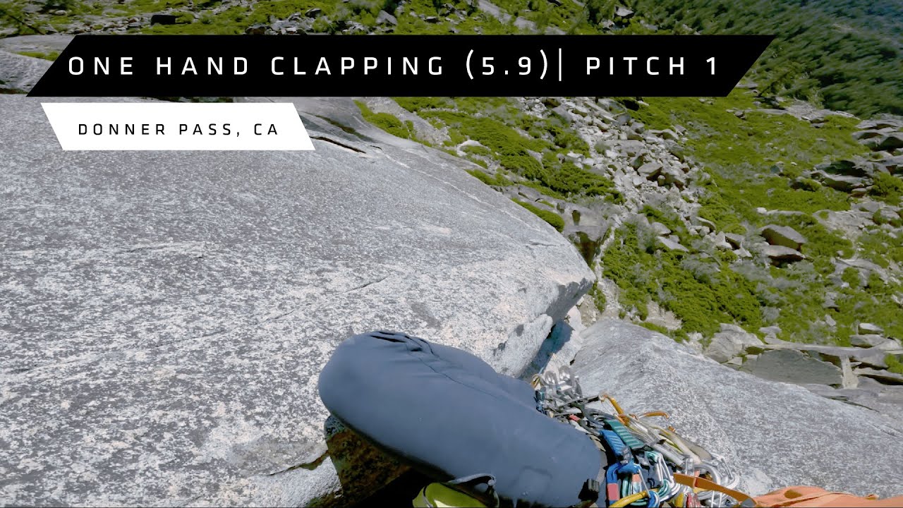 One Hand Clapping (5.9) Pitch 1 | Full Pitch POV Trad Climb