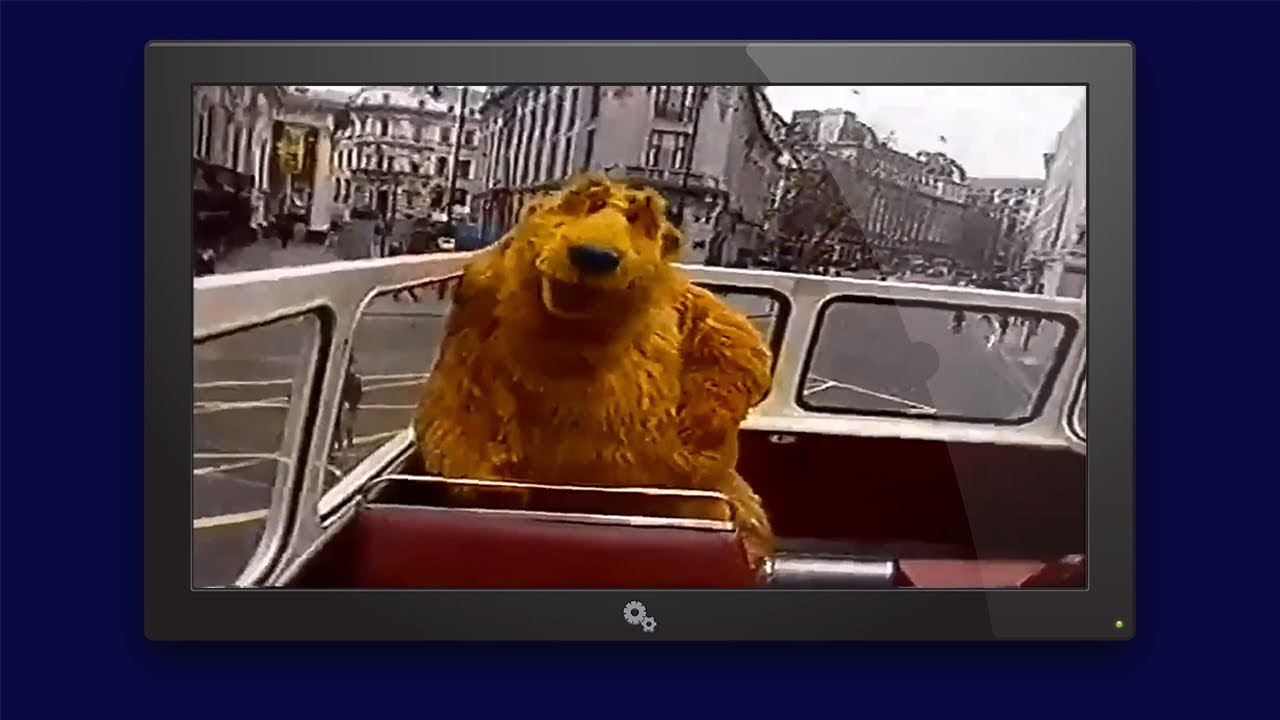 Bear from Bear In The Big Blue House In London (2001)