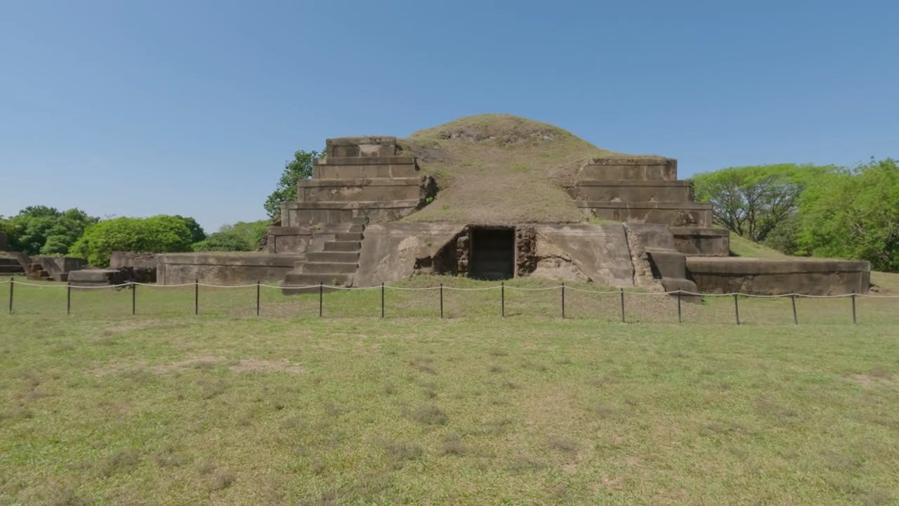 Walking Tour San Andres Archeological Park El Salvador
