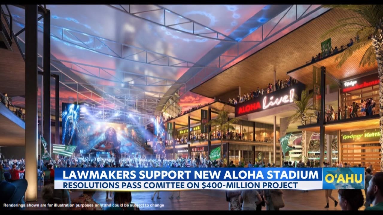 Lawmakers vote to support new Aloha Stadium project