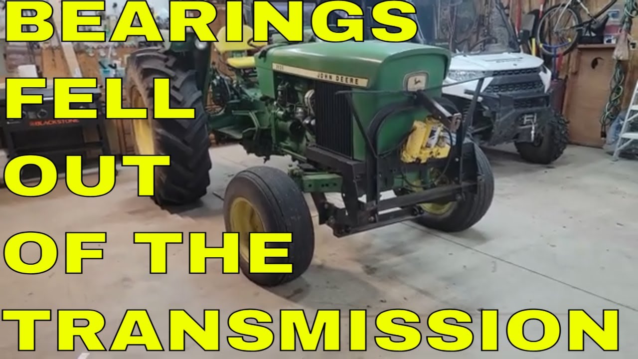 Splitting a John Deere 2020 Transmission - Because Bearings Fell Out When I Changed The Hydro Fluid