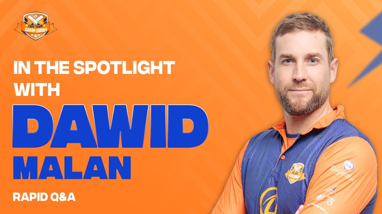 Exclusive Interview with Dawid Malan: Insights on His Cricket Journey!| Sampgroup |