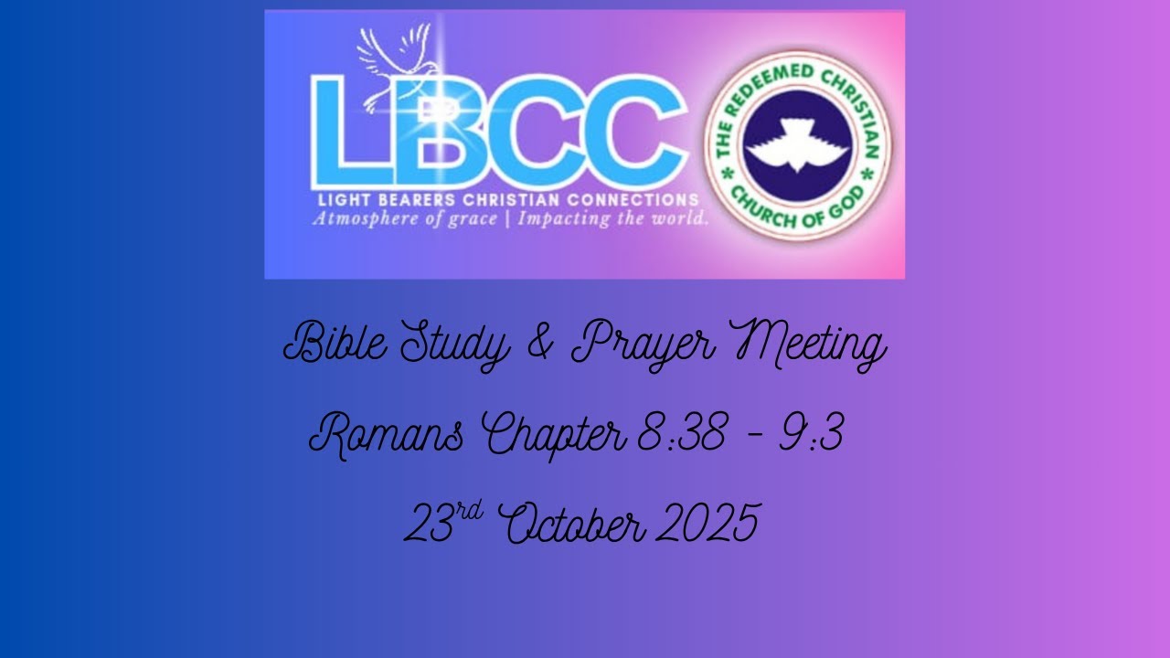 Romans Chapter 8: 38 - 9: 3