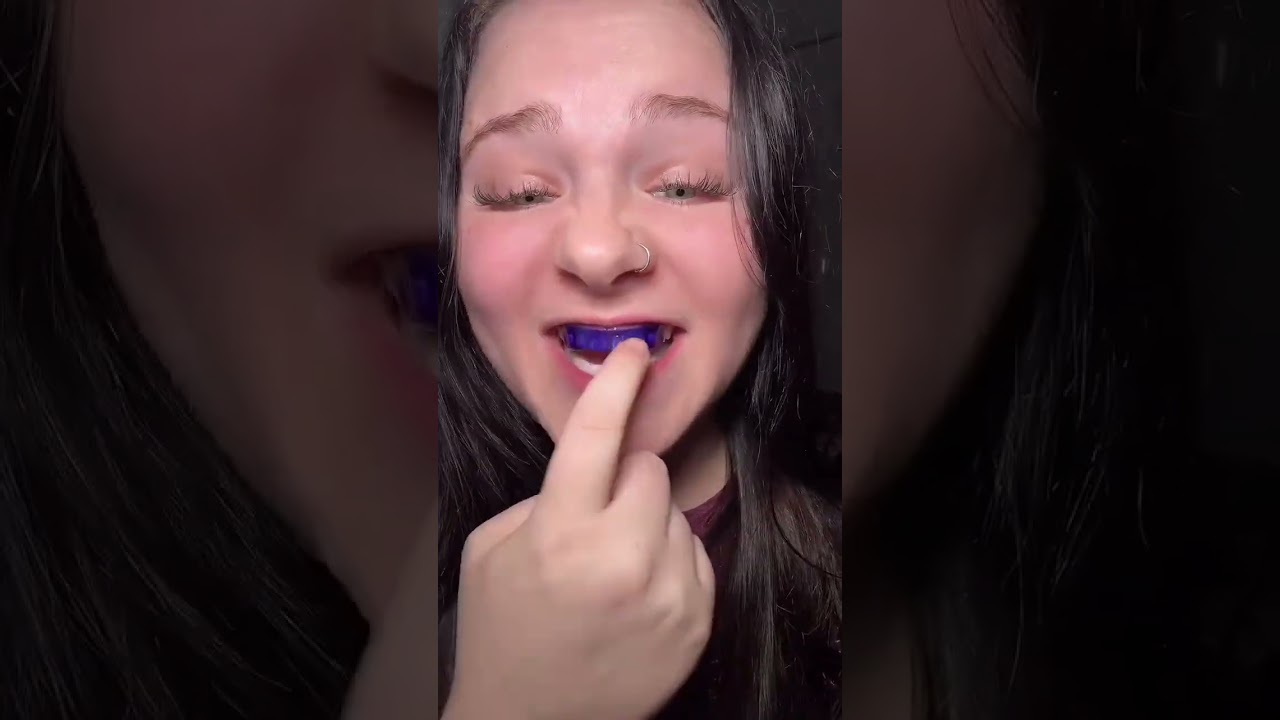 The secret to a confident smile 😁💜 Dr Dent Purple Whitening Strips✔ Easy to use✔ link in bio