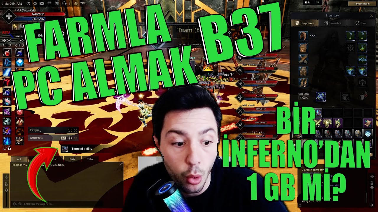 Rise Online FBA B37 | BİR İNFERNODAN GELEN PARAYA BAK! | FARM FARM FARM!