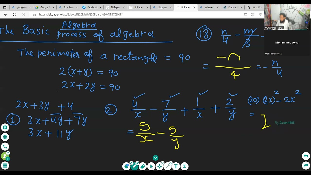 Edexcel Online Math class
