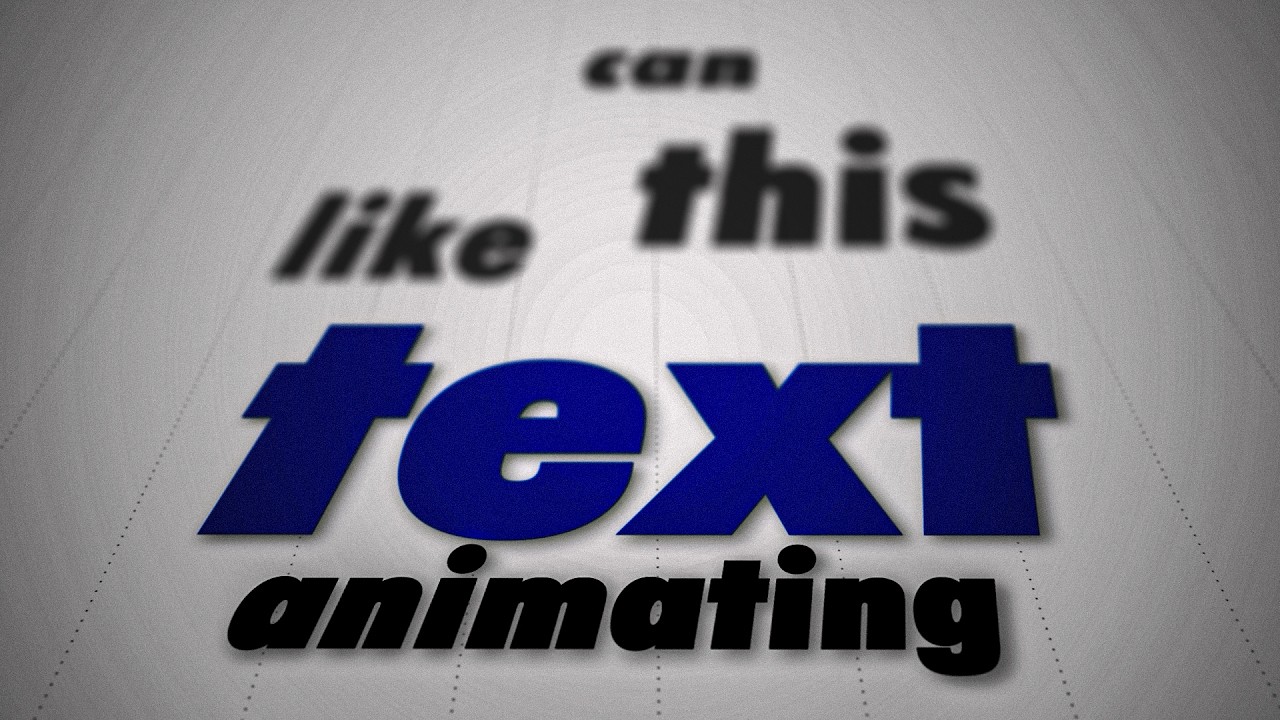 Typography Motion Graphics Animation in After Effects | Motion Graphic  #editlikepro #motiongraphics