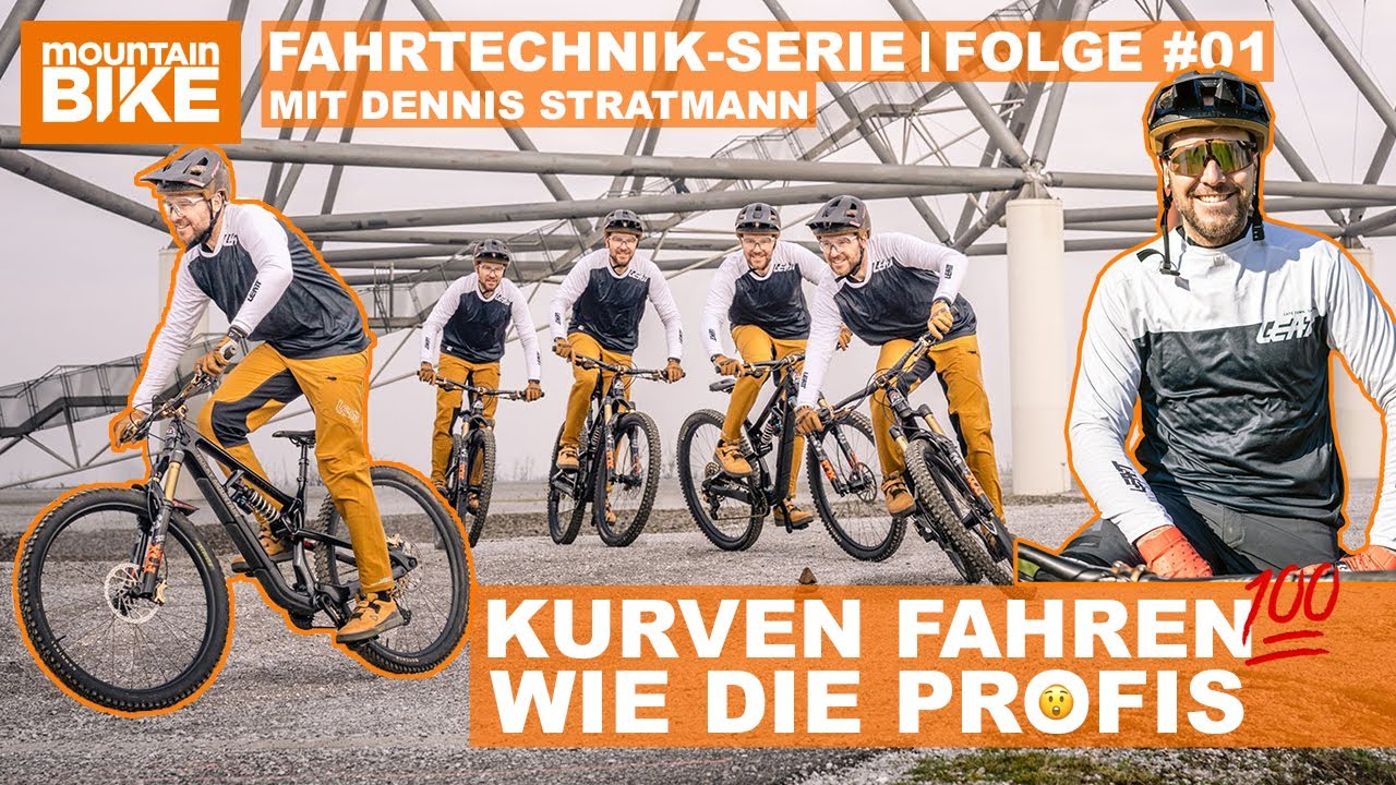 MTB-Fahrtechnik: Schotterkurven perfekt durchfahren