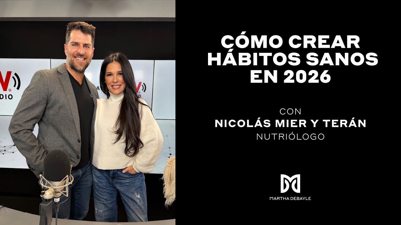 Dry January: cómo crear hábitos que duren toda la vida con Nicolás Mier y Terán | Martha Debayle