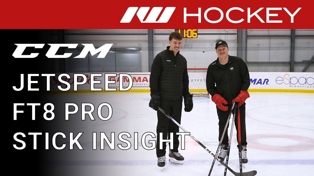 CCM JetSpeed ​​FT8 Pro Stick Line // Обзор на льду