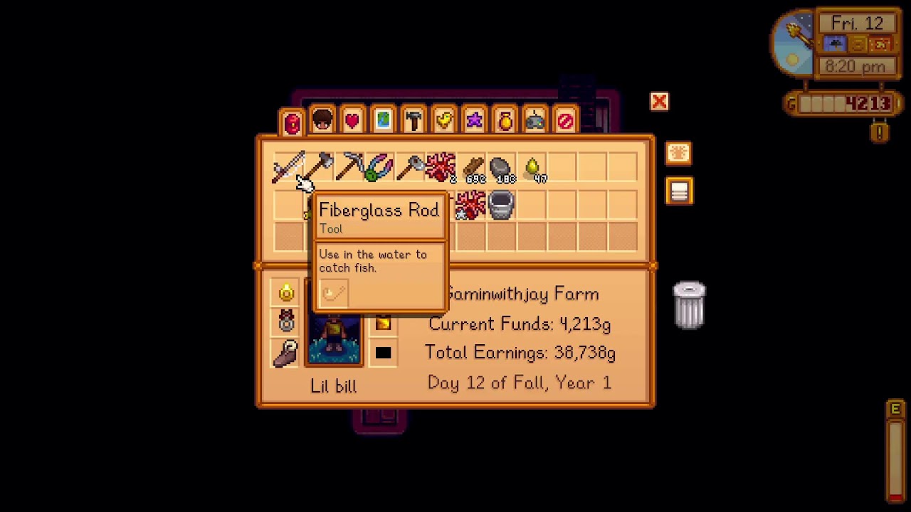 Stardew valley[ silence ]part 6 gtg soon apointment