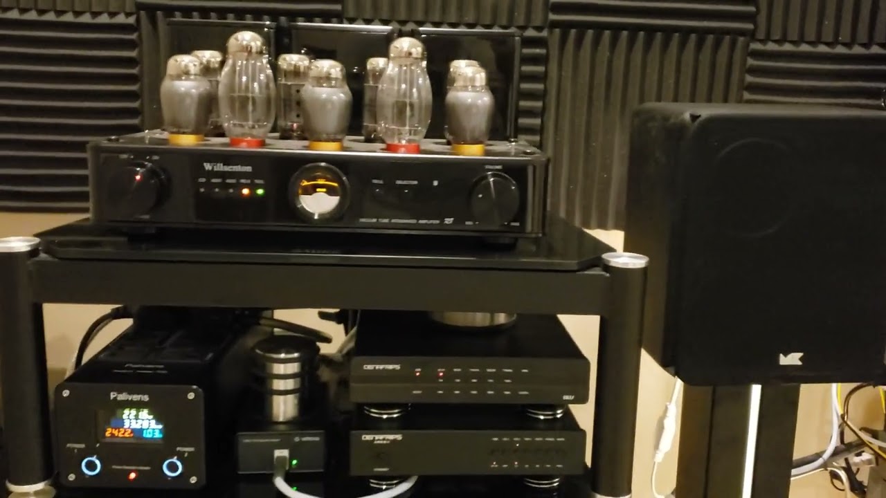 Desperado, Diana Krall...M&K, Denafrips DDC DAC, Schiit freya+, Willsenton R8, Intona, Ifi  Lapp ca.