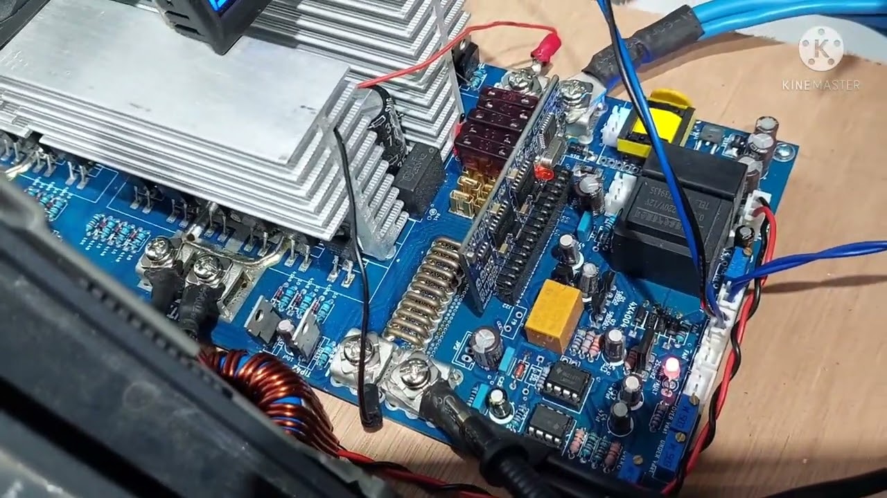 cara seting trimpot pada inverter