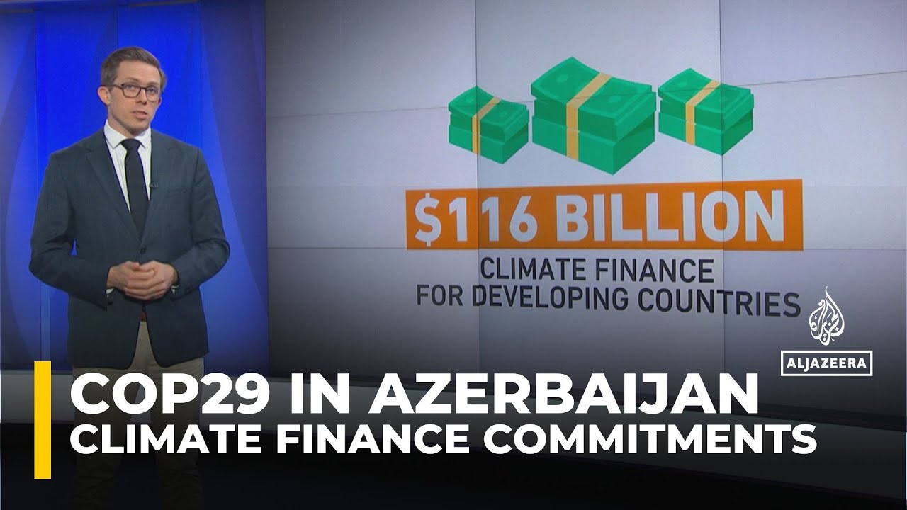 COP29 Азербайджан: достаточно ли обещаний по климатическому финансированию? | Explainer